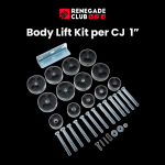 BODY LIFT +1" JEEP CJ 80-86