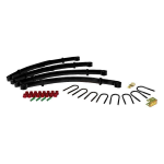 KIT INSTALLAZIONE BALESTRE 4"  DOPPIO RICCIOLO  WRANGLER YJ