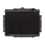 RADIATORE A TRE VIE RAME CJ 5/6/7/8 74-80 3.8L, 4.2L, 5.0L