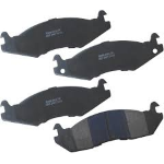 PASTIGLIE BENDIX TITANIUM METALLIC II CJ 82-86, XJ 84-89, YJ 87-89 