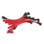 SET CAVI CANDELLE IN SILICONE ROSSO 8 MM AMC 258 4.2 L 79-90