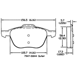 PASTIGLIE EVOLUTION CERAMIC PLUS ANTERIORI E POSTERIORI CAMARO 1969 CORVETTE 63-82