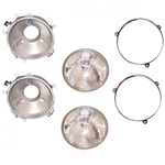 KIT FANALI COMPLETO CON SUPPORTO E CORNICE