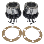 MOZZI RUOTA LIBERA JEEP CJ DANA 30 72-80 ( 6 BULLONI, 27 CAVE )